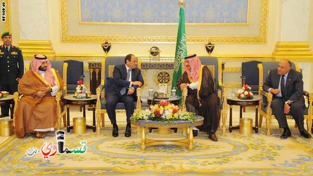 زيارة مفاجئة للسيسي وخاطفة مع العاهل السعودي في الرياض 